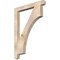 Ekena Millwork Westlake Arts & Crafts Smooth Bracket, Douglas Fir, 3 1/2"W x 34"D x 46"H BKT04X34X46WTL03SDF - alternate 1